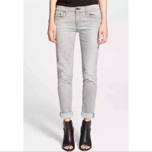 EUC Rag & Bone The Dre Aged Gray Skinny Jeans
